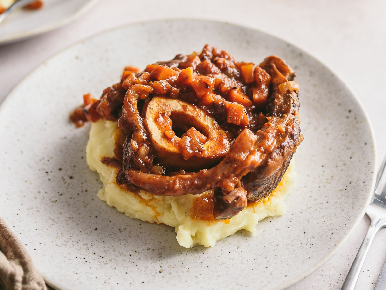 Ossobuco com Puré