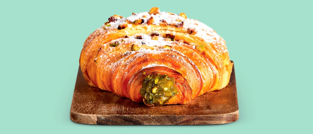 Novo Recheio Croissant Pistáchio