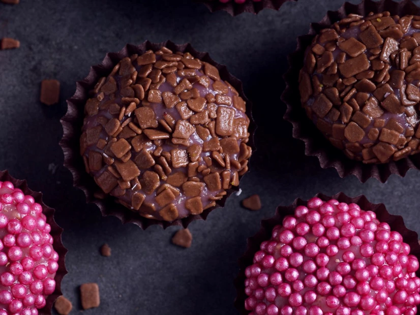 Brigadeiros De Framboesa
