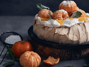 Pavlova de Tangerina