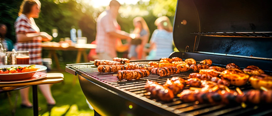 churrasco em família