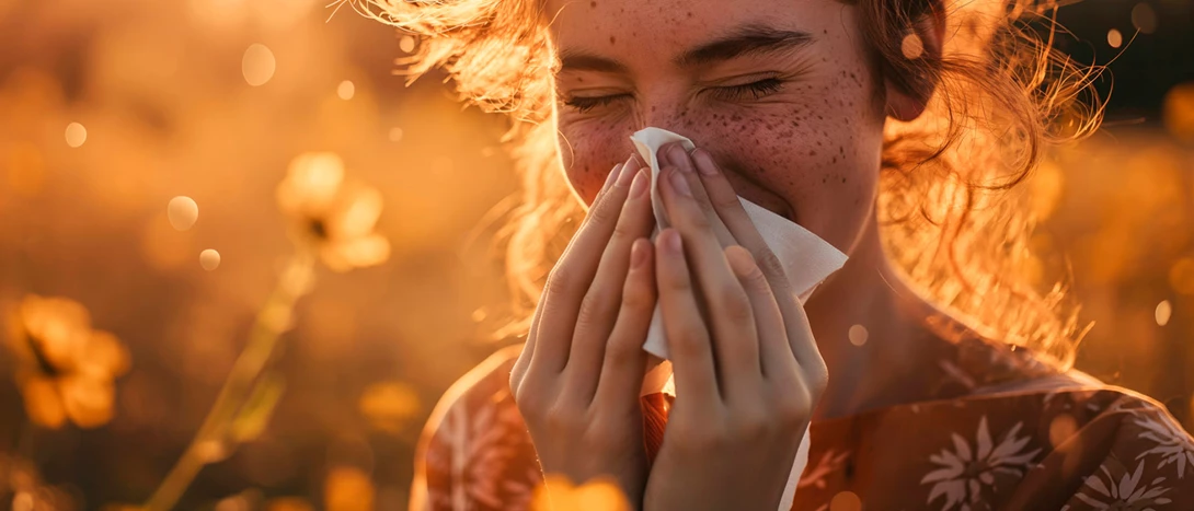Alergia ao pólen ou alergia de primavera