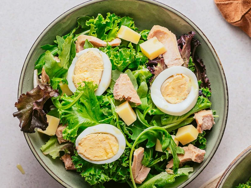 Salada Iberica com Atum e Ovo