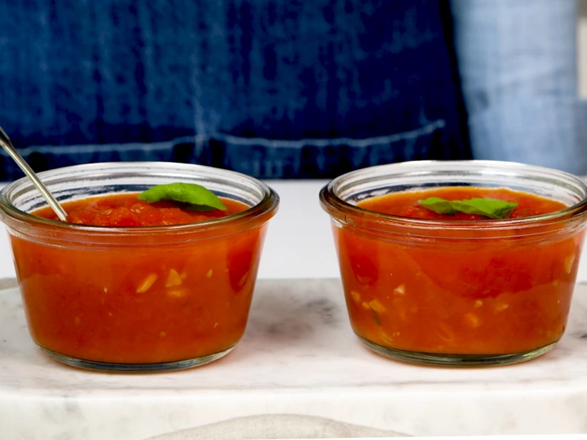 imagem de molho de tomate