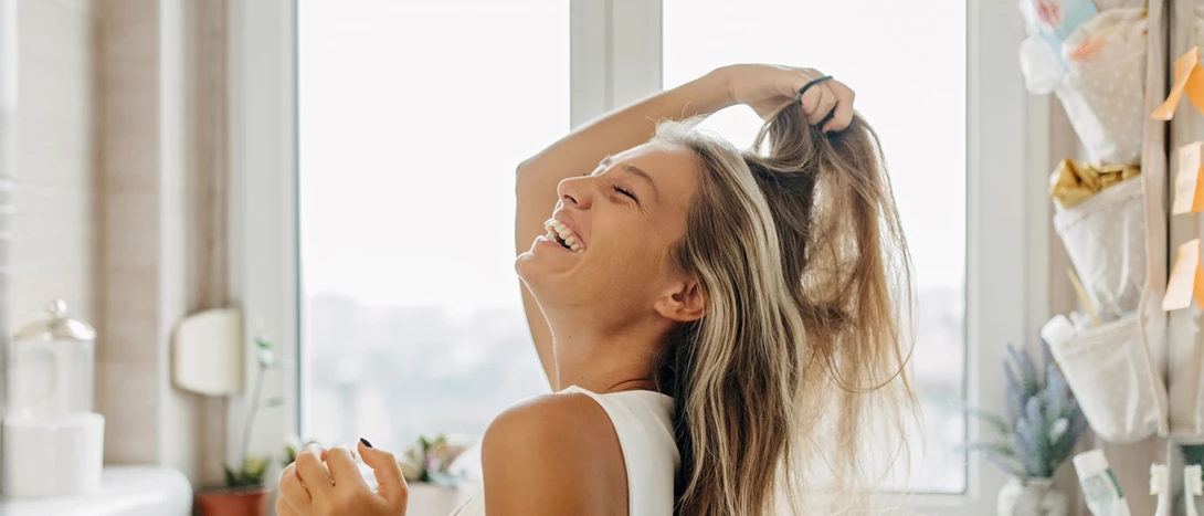 Cabelo com madeixas como tratar