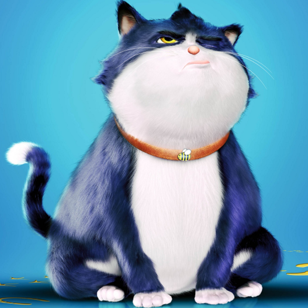 imagem cartaz filme de animação Um Gato de Sorte