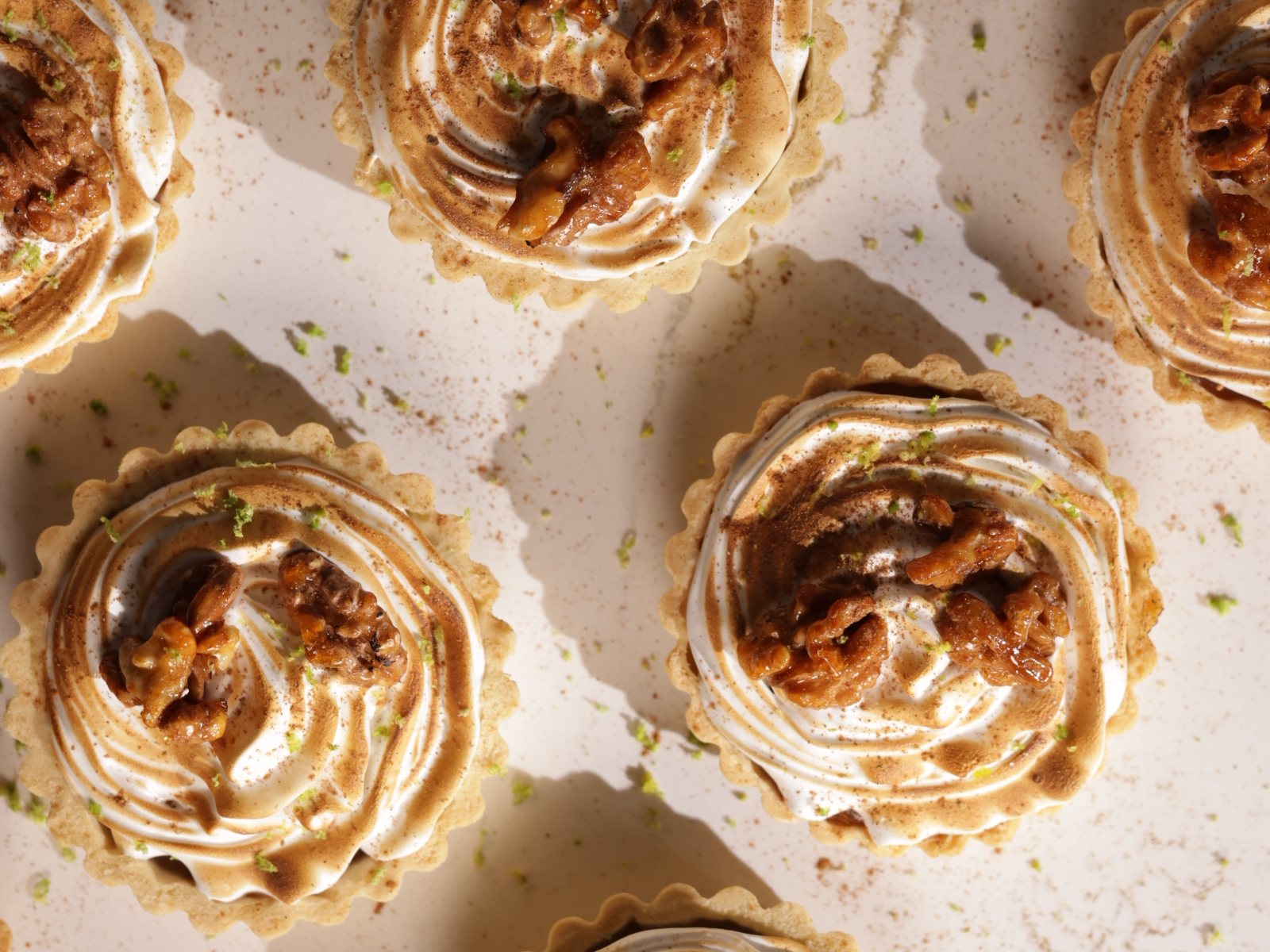 imagem de tarte de creme de castanha