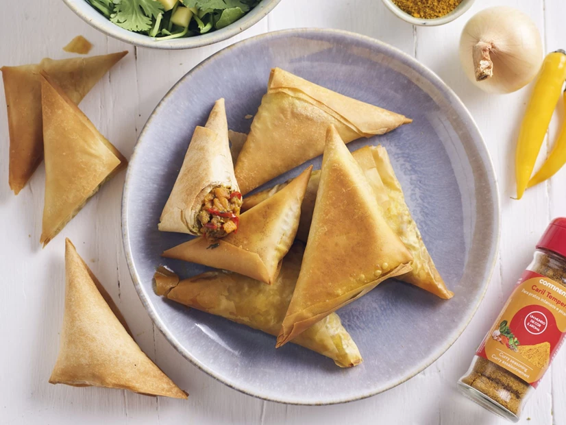 Chamuças de Carne de Vaca e Batata-Doce