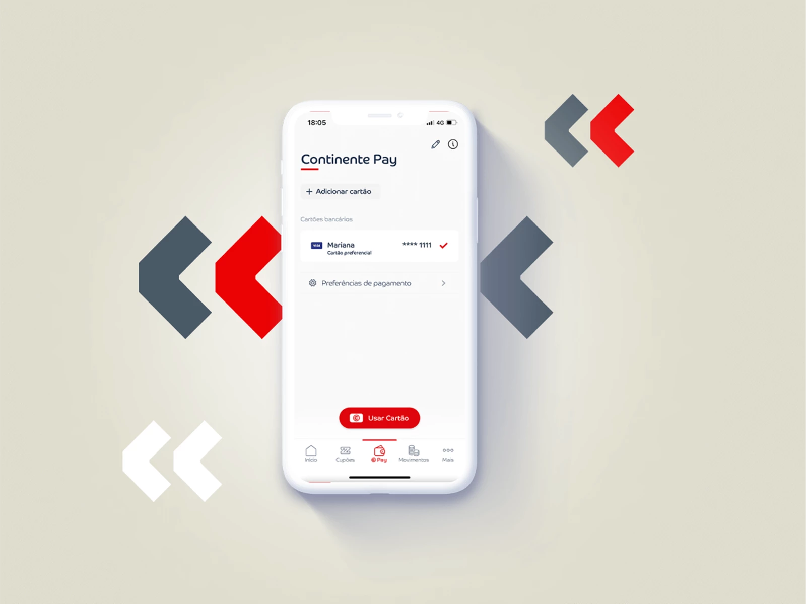 Smart Store, O Que Precisa: Conitnente Pay
