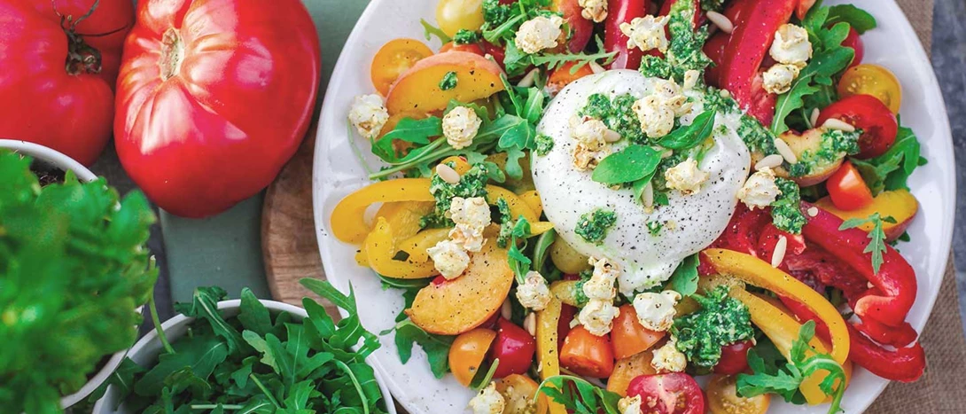 Salada de pimentos